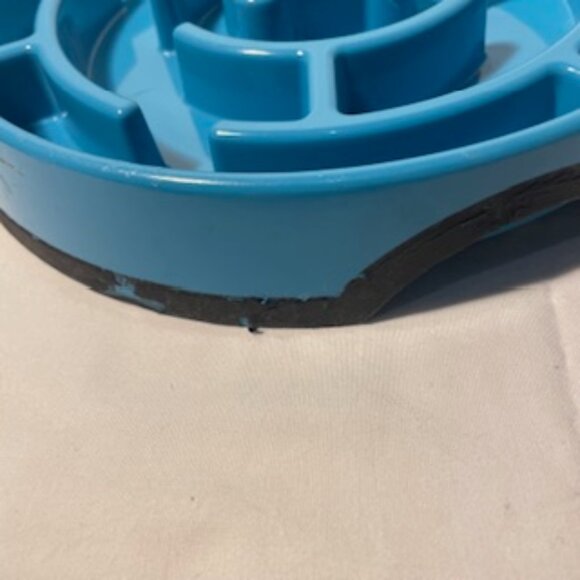 Petstages Slow Fun Feed Dog Bowl, Dishwasher Safe, Blue - Picture 9 of 14